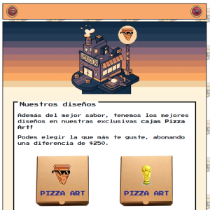 Sitio web de Venta de Pizza